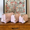Quilted Stripe Pouch