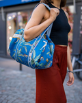 Quilted Jungle Bowling Bag – Small